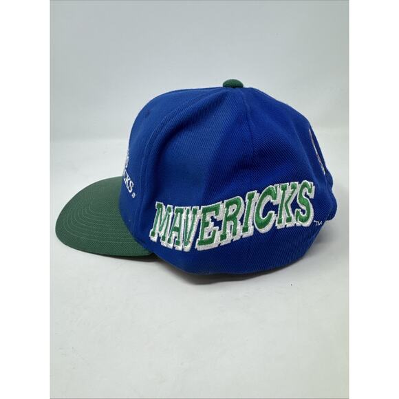 Vintage DS‎ Dallas Mavericks Hat Sports Specialties Snapback Basketball Cap Rare - Picture 2 of 8